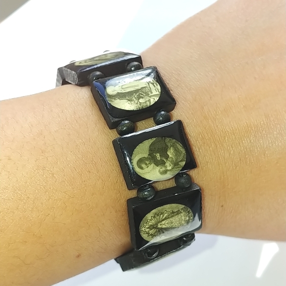 ✨BOGO FREE✨ 2 Religious bracelets Black unisex NWT - Picture 3 of 7